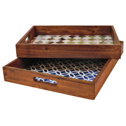 Traditional Serving Trays by Wilco Home