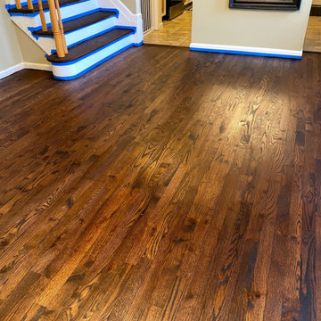 Refinish existing floors here in West Babylon