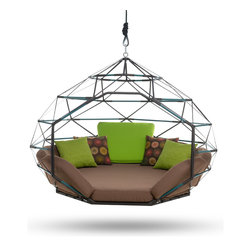 The Zome Swinging Daybed - Patio Furniture And Outdoor Furniture