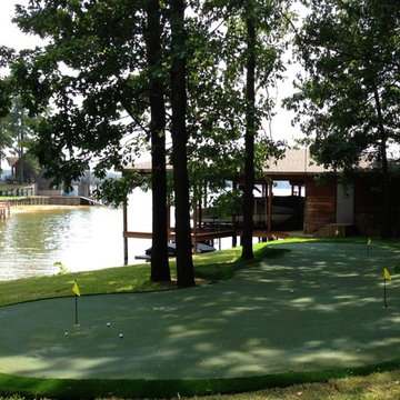 Golf and Putting Greens with Artificial Grass