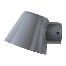 Steel Outdoor Mast Light, Dark Grey