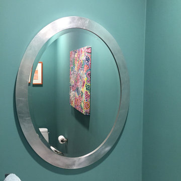 Bold Contemporary Showers, Bathrooms, and Powder Rooms