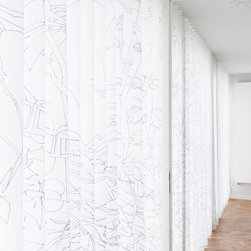 Grafik von Maria Hinze als Vorhang - Shutters, Blinds & Curtains