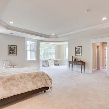 Owners' Bedroom w/Custom Tray Ceiling and Sitting Area