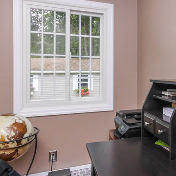 Handsome Home Office with Sliding Window - Renewal by Andersen Westchester, Putn