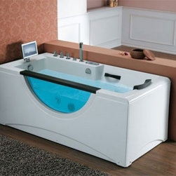FontanaShowers Surf Hydromassage Bathtub - Bathtubs