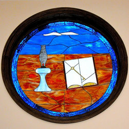Tiffany McFarlane Library - Stained Glass Panels