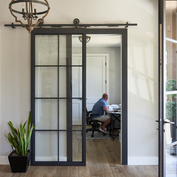 Home Office Entry and Executive Bathroom