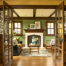 Craftsman Living rooms