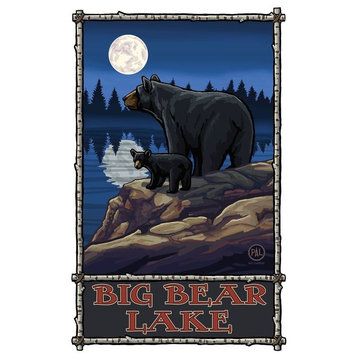 Paul A. Lanquist Big Bear Lake California Bear Lake Art Print, 12"x18"