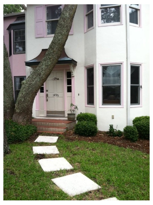 how to extend this front porch to the right straight or angled?
