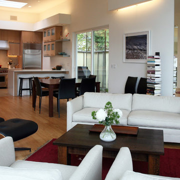 Living and Dining In a Great Room