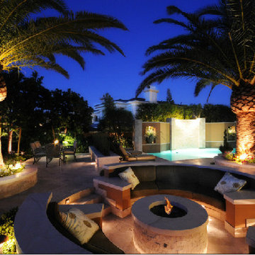 Fire Pits, outdoor kitchens, bed structures