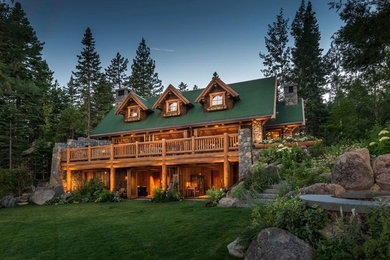 Mountain style exterior home photo in Other