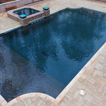 Marietta formal / contemporary swimming pool
