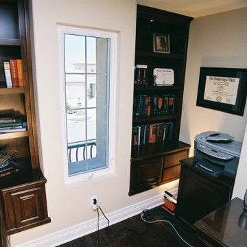 AFTER - High Ceiling Home Office
