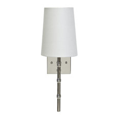 50 Most Por Asian Wall Sconces For 2019 Houzz Worlds Away Molly Bamboo Wall Sconces Nickel