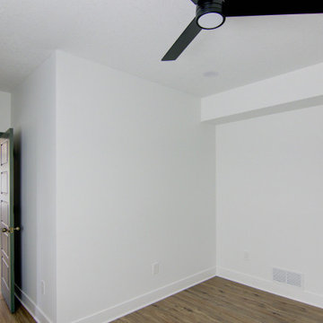 Cozy Basement Remodel with Custom Touches