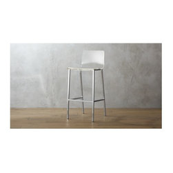 vapor 30" acrylic bar stool | CB2 - Bar Stools And Counter Stools