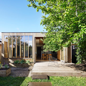 Wooden Box House