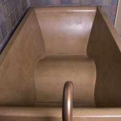 Decorative Concrete Bath Tub - Home Improvement
