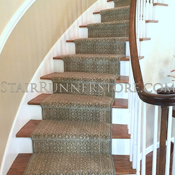 Curved Staircase Stair Runner Installations
