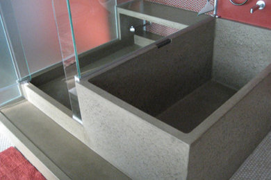 Custom Concrete Tub