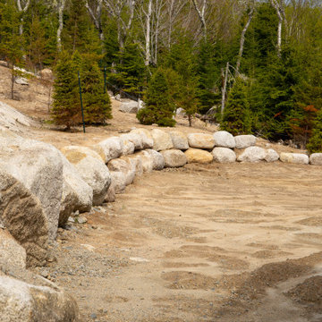 White Point - Paver Patio, Retaining wall, Hardscaping.