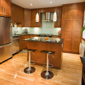 Kitchen - support wall / Cuisine-mur porteur - Rosemont