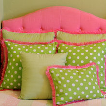 girls custom bedding