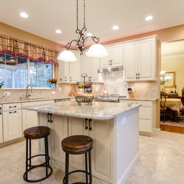 Modern Colonial Kitchen Remodel in Leesburg, VA