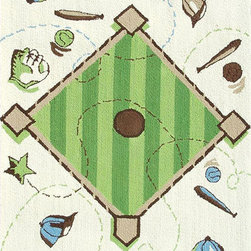 Play Ball Kids Area Rug - The Rug Market America - Rugs