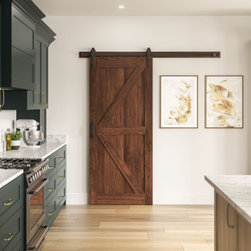 Masonite K-Bar Auburn Barn Door Kit - Interior Doors