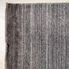 EORC Brown Handloomed Wool Rainbow Loom Rug, 10'x14'
