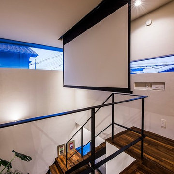 版築(ハンチク)壁の家