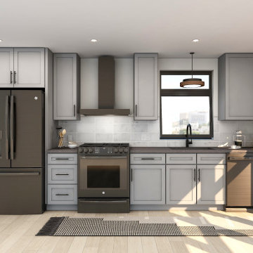One Point Renovation Contemporary Kitchen Design