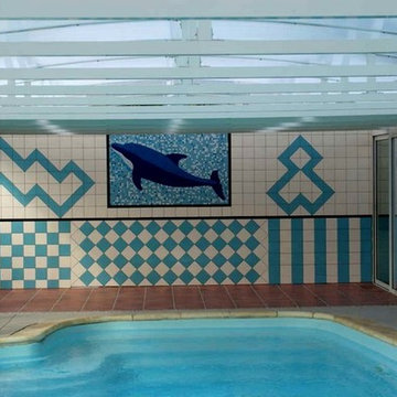 Réalisation de décors de piscines