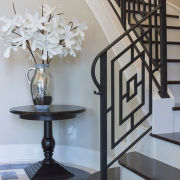 Custom Iron Staircase & Railing