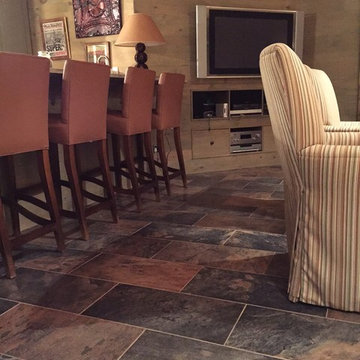 Basement Slate Look Porcelain - Montville, NJ