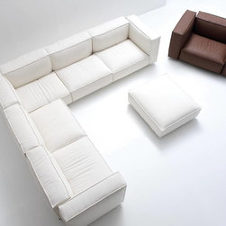 Arflex - Marechiaro XIII Ottoman by Arflex for Arflex - Footstools, Cubes and Ottomans