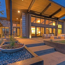Modern front landscape