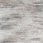 Rugs America - Rugs America Celestia CA20A Abstract Contemporary Misty Silver Area Rug 8'x10' - Indicative of its name, the Misty Silver area rug is reminiscent of a foggy morning that's drenched in an ethereal tonal color palette of grays, silvers, and whites. Artfully crafted and incredibly versatile, this transitional area rug bodes beautifully with just about any room style. From the modern farmhouse to an urban bungalow, the Misty Silver rug anchors any space in subtle style. Crafted from 100% recycled polyester, you can feel good about this selection, as it will age gracefully alongside your home for many years to come. Features