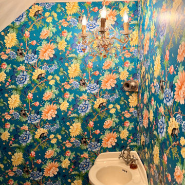Bathroom Wallpaper installation in Dallas, TX