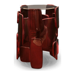 GOROKA SIDE TABLE by BRABBU - Coffee And Accent Tables