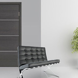 Milano-1M1 Grey Oak - Interior Doors
