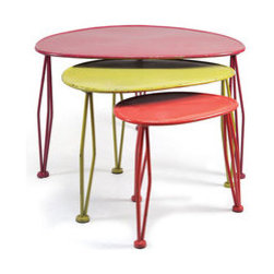 3-Pc. Nesting Table Trio - Side Tables And End Tables