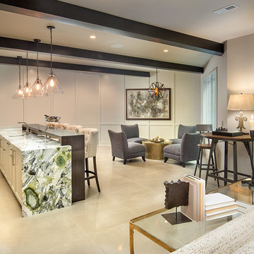 Contemporary Lower Level