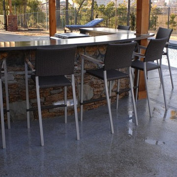Bar Charcoal and Gas Outdoor Grill Kitchen