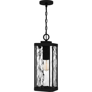 Quoizel BCR1907MBK 1-Light Outdoor Hanging Lantern, Balchier