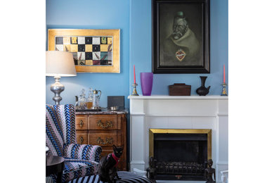 Example of an eclectic home design design in Auckland